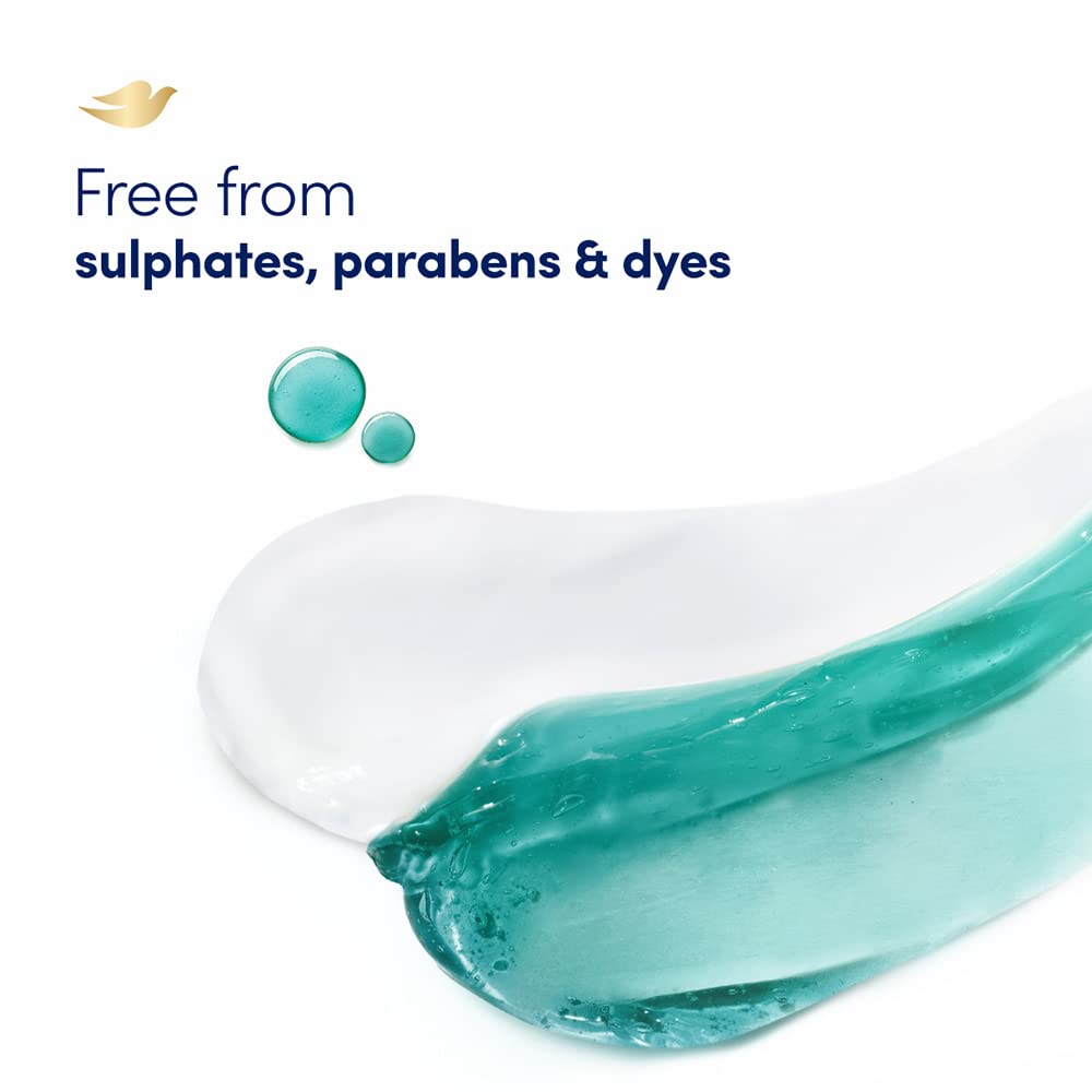 Dove Hair Therapy Dry Scalp Care Sulphate-Free Shampoo, No Parabens & Dyes, With Niacinamide, 380 ml