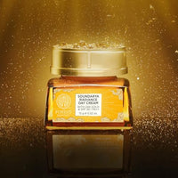Forest Essentials Soundarya Radiance Day Cream with 24K Gold & SPF 30 | Hyaluronic Acid, Vitamin C & Bakuchiol | Anti Ageing Face Moisturiser for Glowing Skin | For Normal, Dry & Combination Skin