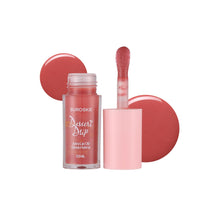 Suroskie Lip Oil Dessert Drip Souffle Sheen (Nude, 3.5Ml) | 2-In-1 Formula | Deep Hydrating Gloss | Upto 12 Hrs | High Glossy Shine | Avocado & Shea Butter | Non-Sticky | Korean Lip Gloss For Women