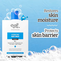 Chemist at Play Hydrating Body Wash | With 5% Hyaluronic Acid Bodywash for Intense Hydration | Reduces Flakes & Itchiness | For Dry Skin | Polyglutamic Acid & Hyaluronic Acid | For Women & Men | 236ml