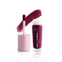 Blue Heaven Color & Condition tinted lip oil for women, lip gloss infused with Cranberry, Raspberry & Hazelnut oil, Hydrating & Softening - Sugar Plum, 4.2ml