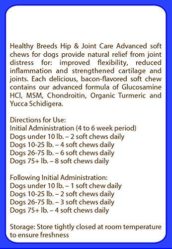 Healthy Breeds Black Russian Terrier Hip and Joint Care 120 Count