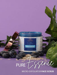 Pure aatman Rice exfolliator face scrub Cleanses Pores Remove Dead Skin Cells Makes Skin Supple & Firm 100gm