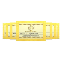 Khadi Natural Herbal Saffron Soap, 125 g (Pack of 7)