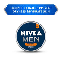 Nivea Men Creme, Dark Spot Reduction, Non Greasy Moisturizer, Cream with UV Protect, 75 ml (Pack of 2)