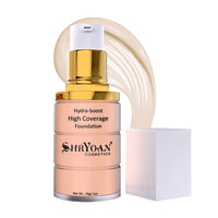 Shryoan Hydra-boost High Coverage Foundation| For Long Lasting Glow & Matte Finish with Full Coverage Foundation (30gm) (Shade 03)
