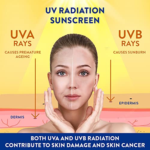 Cetaphil Sun SPF 50 Sunscreen For Combination Skin Type, Very High Protection Lightweight Gel, Water-resistant, Vitamin E, 50 ml