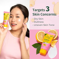 Pure Origin Korean Vitamin C Light Gel Sunscreen with SPF 50 & PA++++| No White Cast | Suitable for Oily, Dry & Combination Skin | Broad Spectrum, Non-sticky & Lightweight | Brightens Skin & Prevents Tan | 50ml