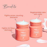 Earth Rhythm Vitamin E Intense Nourish Day Cream, Plumps Skin, Provide Moisturization, Vitamin E, Shea Butter, Rosemary, for Men & Women - 30g
