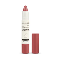 Hilary Rhoda Kissable Lip Crayon |12-Hour Stay | Highly Pigmented Matte Finish | Smudge-Proof & Transfer proof Lipstick | Retractable Lip Crayon | 3.5g - (Nude Mauve | Shade 01)