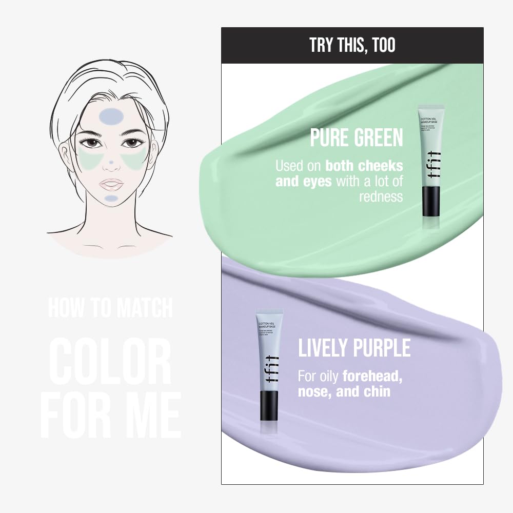 TFIT Cotton Veil Makeup Base - 02 Lively Purple