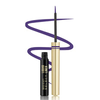 SWISS BEAUTY Select Here To Stay Semi-Matte Liquid Waterproof Eyeliner | With Precise & Pointed Tip | Smudge-Proof, Transfer- Proof | Shade- Infinite Purple| 3ml |