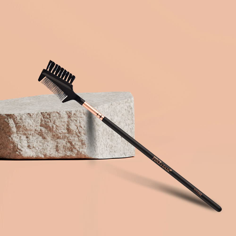 Daily Life Forever52 Precise Combo Brush for Daily Face Make Up Perfect For Face, Nose, Cheekbones, Eyeshadow, Eyebrow And Blending Pigments, Diffused Finish (Cruelty-Free Bristles) -NX022
