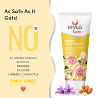 Mylo Ubtan Face Wash - 100gm, Tan Removal & Skin Whitening Face Wash for Acne & Pimples, All Skin Types