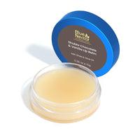 Blue Nectar Shubhr Chocolate & Vanilla Lip Balm & Gloss with Ghee for Dry Chapped Lips | 100% Ayurvedic | Paraben & Sulphate Free (10g, 12 Herbs)