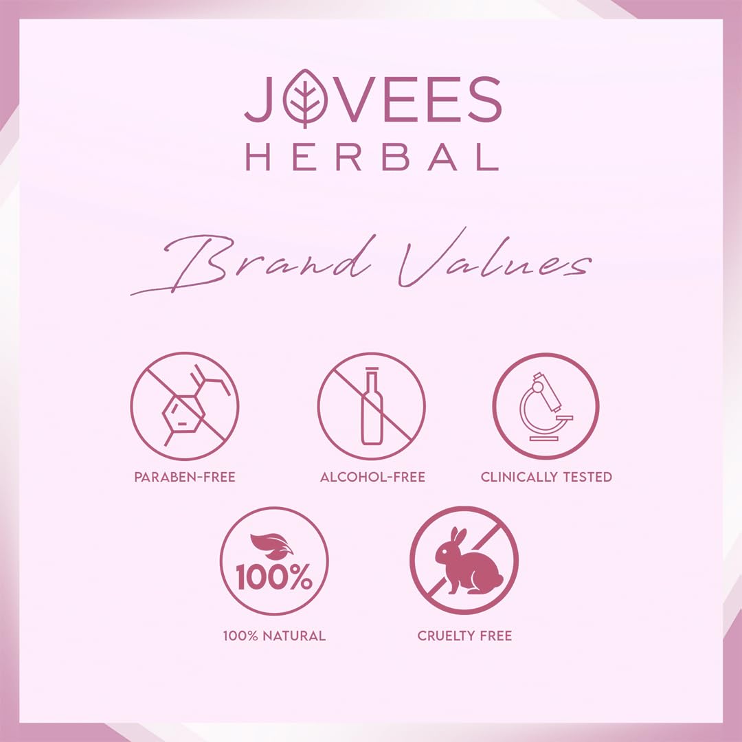 Jovees Herbal Apple & Grape Fruit Pack | With Apple, Apricot & Peach Extracts | For Uneven Skin Tone | For All Skin Types | 120gm