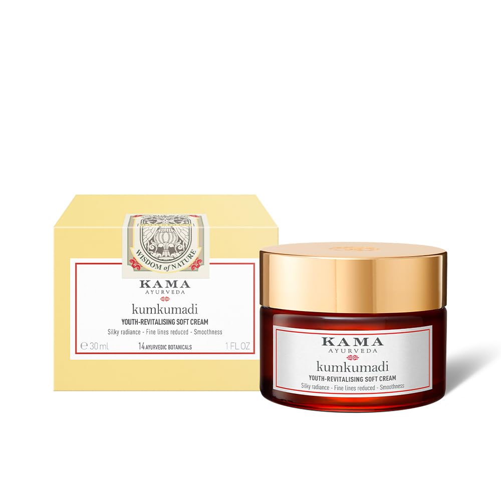 KUMKUMADI YOUTH-REVITALISING SOFT CREAM, 30 ML | Brightening Day Cream| NEW & IMPROVED