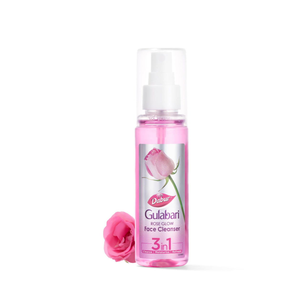 Dabur Gulabari Rose Glow Face Cleanser, Pack of 1,100 Ml