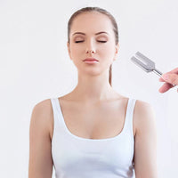 QIYUN Tuning Fork, 4096 Hz Tuning Fork - Crystal Tuning Fork with Hammer for Healing
