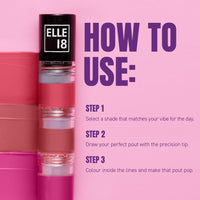 Elle 18 Lit Glossy Lip Stack Getaway