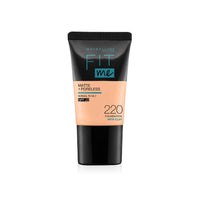 Maybelline New York Fit Me Matte+Poreless Liquid Foundation Medium Coverage For Oily Skin Powder Tube,220 Natural Beige,18Ml,128 Warm Nude,Pack Of 1