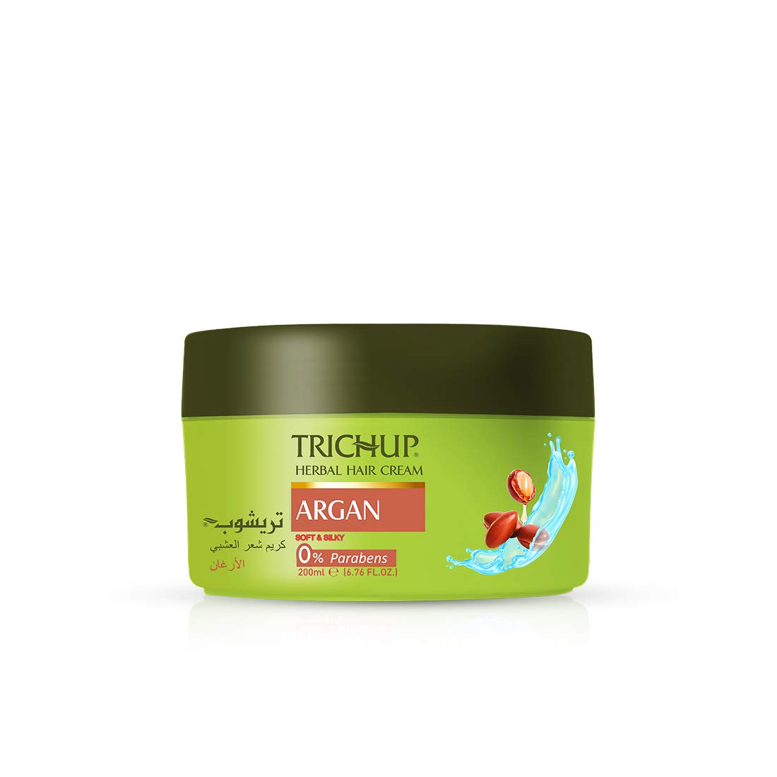 Trichup Argan Herbal Hair Cream - Increases Shine, Volume & Strength 200ml
