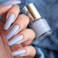 DeBelle Gel Grey Nail Polish-Grey (Sombre Grey) 8ml Enriched With Natural Seaweed Extract, Cruelty Free, Toxic Free (Glossy Finish).