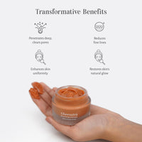 SHANKARA Gheesutra Nourishing Exfoliator - Enriched with Washed Ghee and Almonds for Deep Penetration, Pore Clarity, and Fine Line Reduction - 50 ml