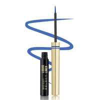 SWISS BEAUTY Select Here To Stay Semi-Matte Liquid Waterproof Eyeliner | With Precise & Pointed Tip | Smudge-Proof, Transfer- Proof | Shade- Wanderlust Blue| 3ml |