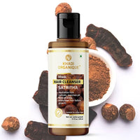 Khadi Organique Herbal Natural Satritha Hair Shampoo Pack of 4
