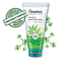 Himalaya Herbals Purifying Neem Face Wash, 2x150ml (Saver pack)