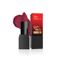 Blue Heaven Get Matte Lipstick | Soft Matte Finish and Lightweight Formula | Intense Pigment | Long-Lasting Lipsticks For Women | 107 | 4GM