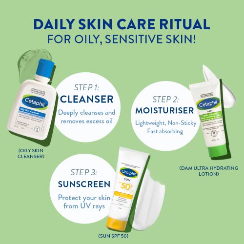 Cetaphil Dam Daily Advance Ultra Hydrating Lotion For Dry, Sensitive Skin| 30 G| Moisturizer With Shea Butter| Non-Greasy, Fragrance-Free| Paraben, Sulphate Free (Pack of 3)