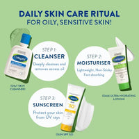 Cetaphil Dam Daily Advance Ultra Hydrating Lotion For Dry, Sensitive Skin| 30 G| Moisturizer With Shea Butter| Non-Greasy, Fragrance-Free| Paraben, Sulphate Free (Pack of 3)