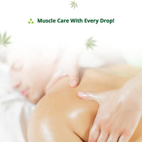 Hampa Hemp Muscle Pain Relief Oil 100ml | Lasting Relief from Back, Shoulder, Neck, Leg, Lumbar, Ortho and other Muscular Pains, Stiffness and Spasms | Ayurvedic with Vijaya Leaf Extract, Arnica, Ashwagandha | 100% Natural and Skin Friendly