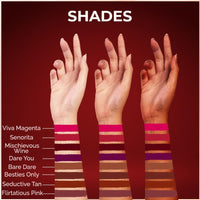Colorbar Take Me As I Am Vegan Crème Lipstick Dare You Crème-007