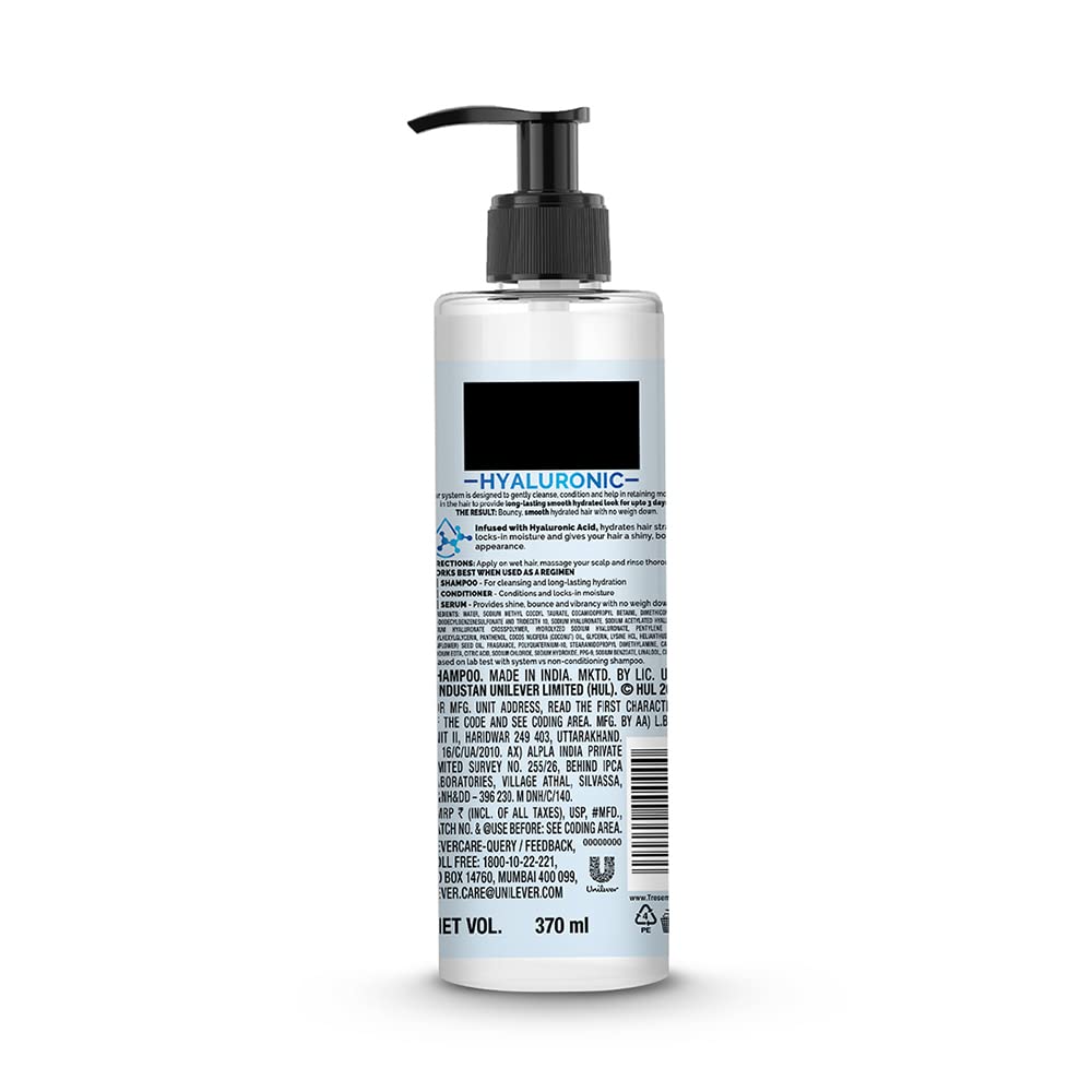 TRESemme Pro Pure Moisture Boost Conditioner, With Aloe Essence, Sulphate Free & Paraben Free, For Dry Hair, 370 Millilitre