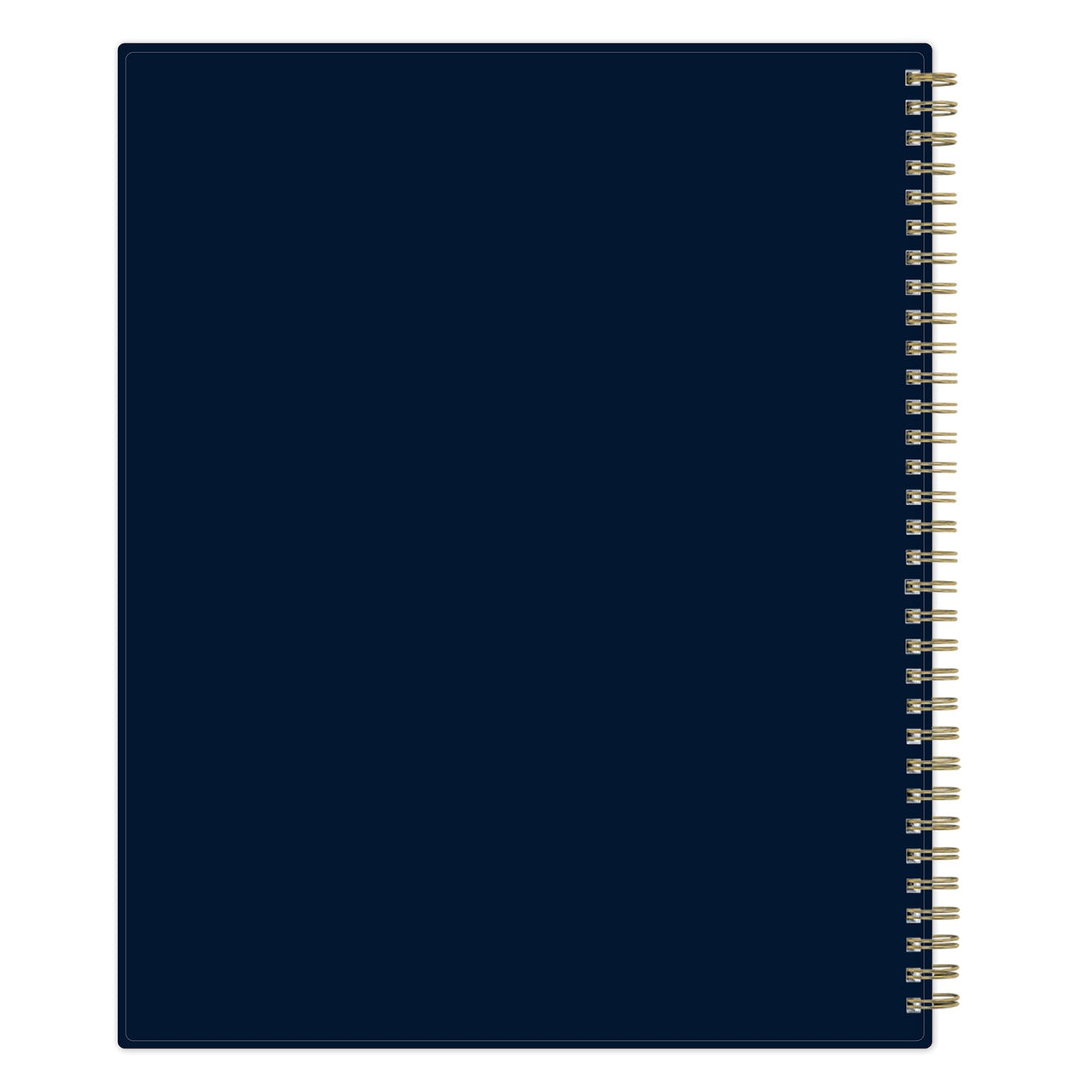 Blue Sky Day Designer 2024 Weekly and Monthly Planner, 8.5" x 11", Clear Pocket Cover, Wirebound, Peyton Navy (103617-24) 8.5" x 11" New Version
