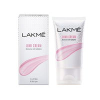 Lakme Eyeconic Curling Mascara, Black 9 ml & Lakme Lumi Cream,Moisturizer with highlighter,30 gm