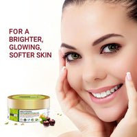 Indus valley Face care combo of Cow's Milk Yogurt & Honey Gel, Under eye cream and Skin Lightening Brightening Face mask (50ml+50ml+100ml=200ml)