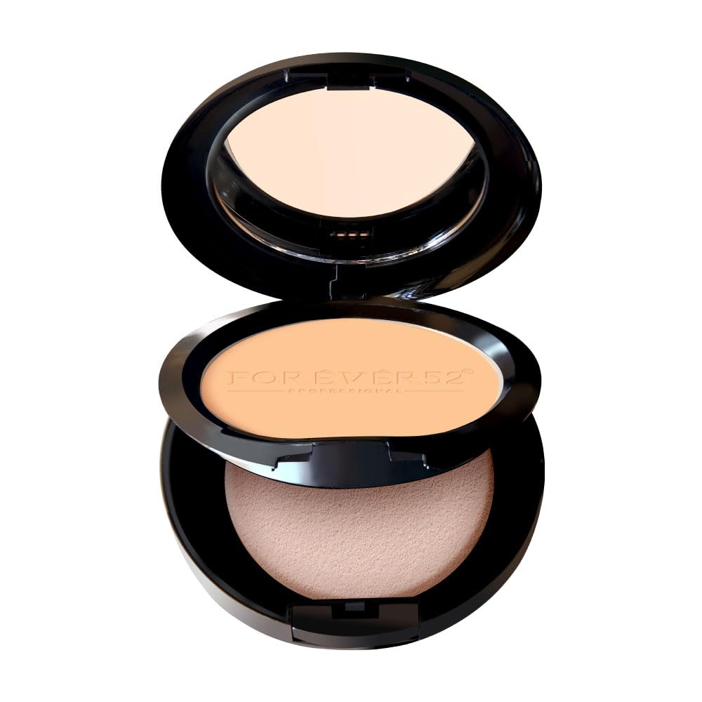 Daily Life Forever52 Two Way Matte Cake Compact For All Skin Type(Warm Honey-Yellow Undertone,12g)