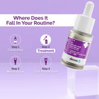 The Derma Co 2% Salicylic Acid Serum with Witch Hazel & Willow Bark for Active Acne - 10ml