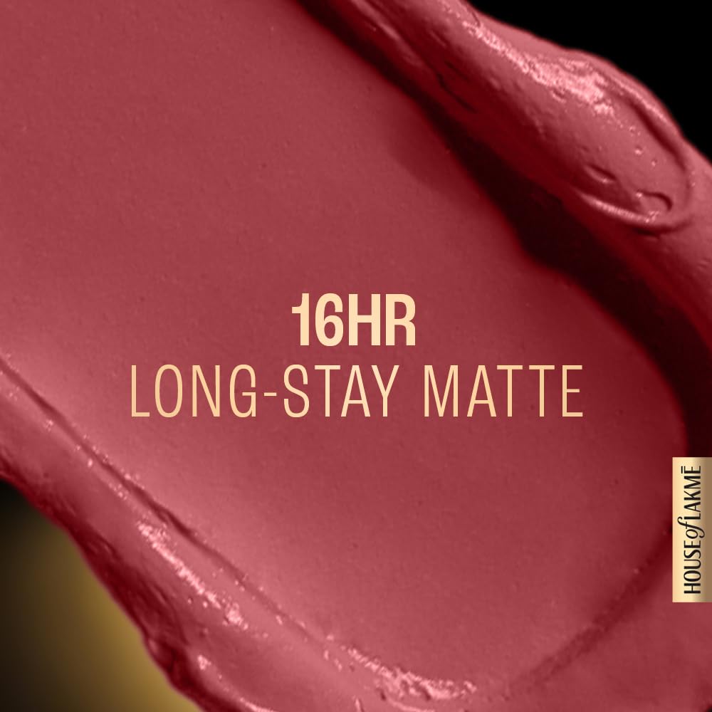 Lakmé Forever Matte Liquid Lipstick - 39 Mauve Petal, 5.6 Ml