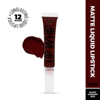 Fae Beauty Lip Whip 12Hr Comfortable Matte Liquid Lipstick (10ml) | Long Wear | Non Drying | Soft Mousse Smudgeproof Formula | Vegan | With Moisture Lock Technology | Enriched with Vitamin E and Cherry Coffee - Toxic