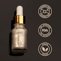 RENEE Face Gloss Highlighting Strobe Serum for Glass Skin, Hyaluronic Acid Hydration & Illumination, Paraben-Free, Vegan, Lightweight, Non-Greasy Hydrating Serum for Radiant, Dewy Skin
