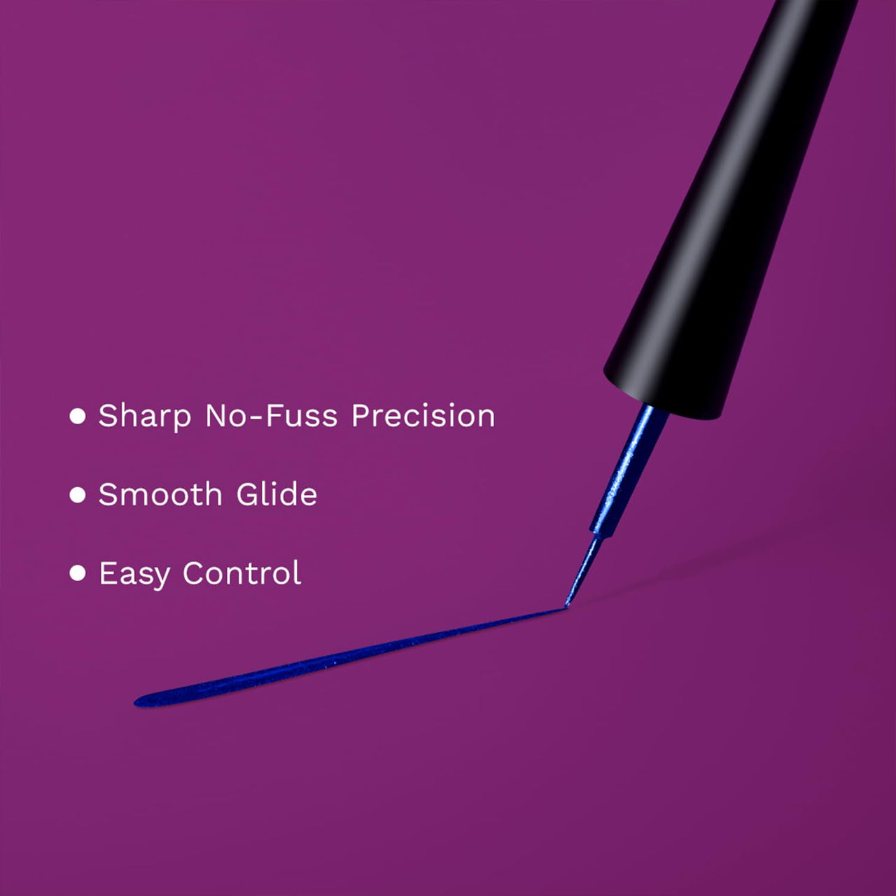 Pilgrim Blue Rebel Metallic Eyeliner Long Lasting & Smudge Proof Enriched With Argan Oil Cream