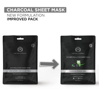 The Man Company Charcoal Face Sheet Mask - 25 ml | Made in India