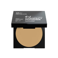 Blue Heaven Festive MakeUp Kit For Women, Medium Tone Combo, 75gm (Pack of 8)&Blue Heaven Oil Control Compact Powder, SPF 25, Matte Finish, Honey 301, 8gm