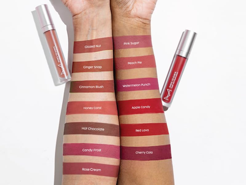House of Makeup Hydrating Liquid Lipstick | Nude Shades | Comfy for Women | Everyday Wear | Matte Finish | 5 ml | Watermelon Punch