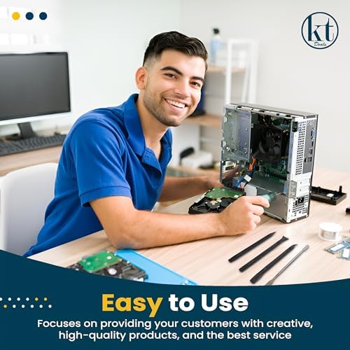 Spudger Pry Tool Kit Electronics Repair Opening Tools, Plastic & Metal Spudger Tool Kit, Prying Open Tool for Laptop, Cell Phone, Tablet, Computer Smartphones and Other Electronic Devices